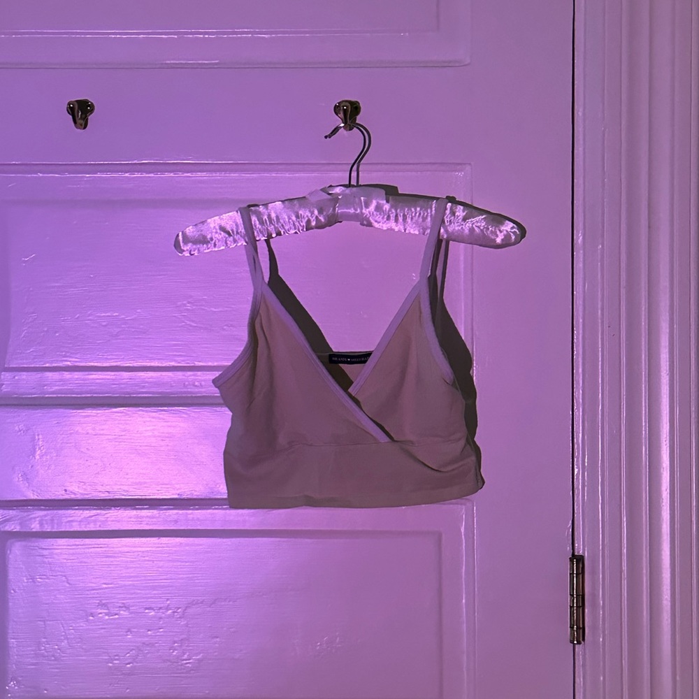 brandy melville wrap tank top